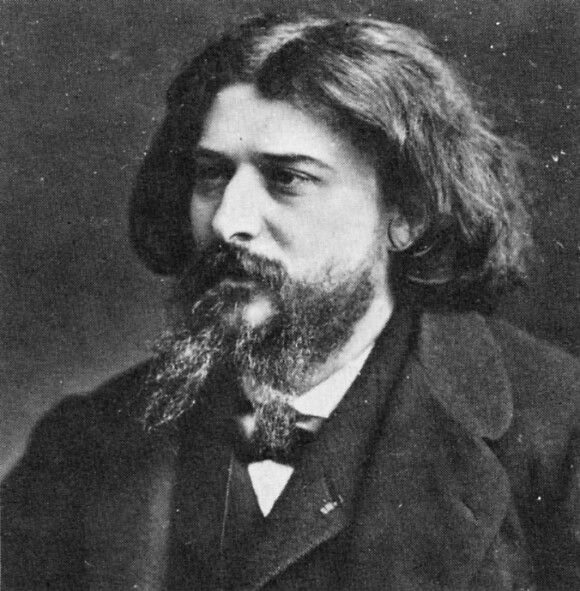 Alphonse Daudet (1840-1897), le célèbre auteur des "Lettres de mon moulin".