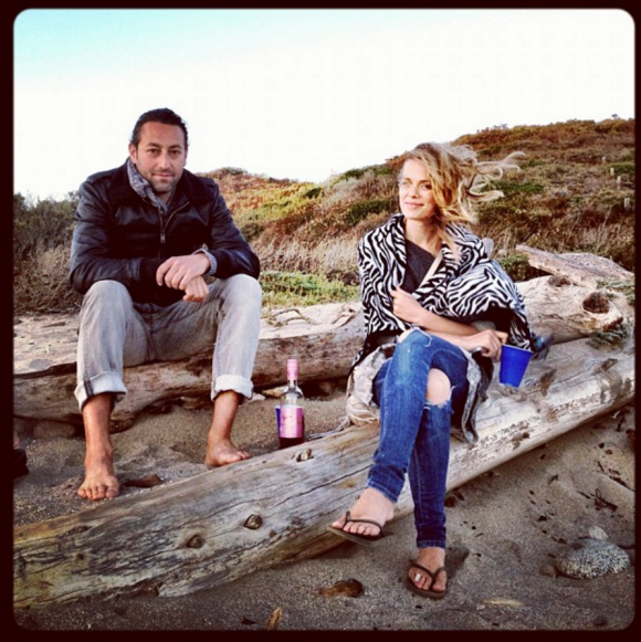 Katia winter et Jesse Glick à Big Sur en Californie, en 2012.
