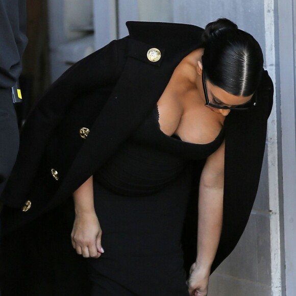 Kim Kardashian à Van Nuys, Los Angeles, le 5 novembre 2015.