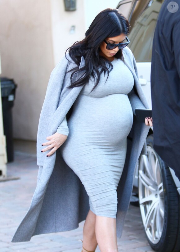 Kim Kardashian à Los Angeles, le 30 octobre 2015.