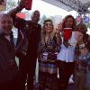 Jay Z, Rita Ora, Beyoncé et Tyran Smith (dit "TyTy") au festival Made in America à Philadelphie. Août 2012.