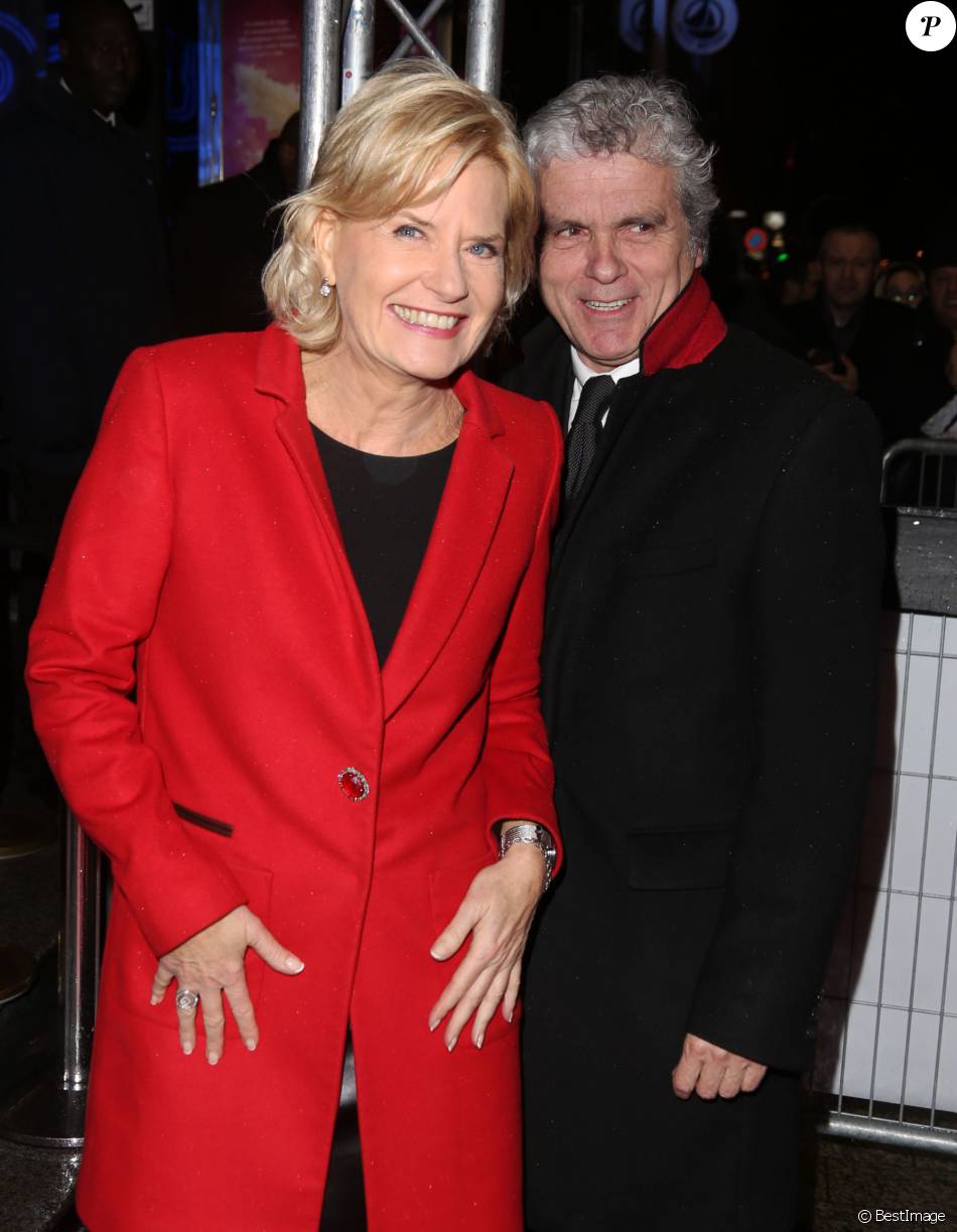 Catherine Ceylac Et Son Mari Claude Serillon Arrivent A L Avant