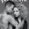 La couverture du magazine "Sport & Style" avec Gregory Van der Wiel et sa compagne - février 2016