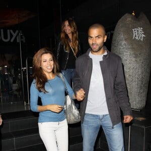 Eva Longoria et Tony Parker sont allés dîner chez Katsuya, le 16 août 2010 à West Hollywood