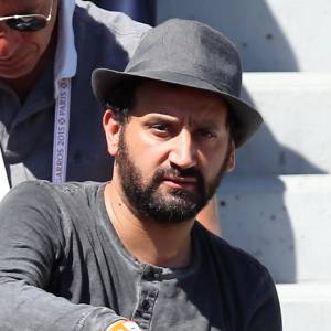 Cyril Hanouna - People dans les tribunes lors de la finale des Internationaux de tennis de Roland-Garros à Paris, le 6 juin 2015.