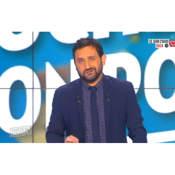 Cyril Hanouna, dans Touche pas à mon poste sur D8, le mardi 5 janvier 2016.