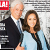 Isabel Preysler et Mario Vargas Llosa en couverture de Hola - février 2016