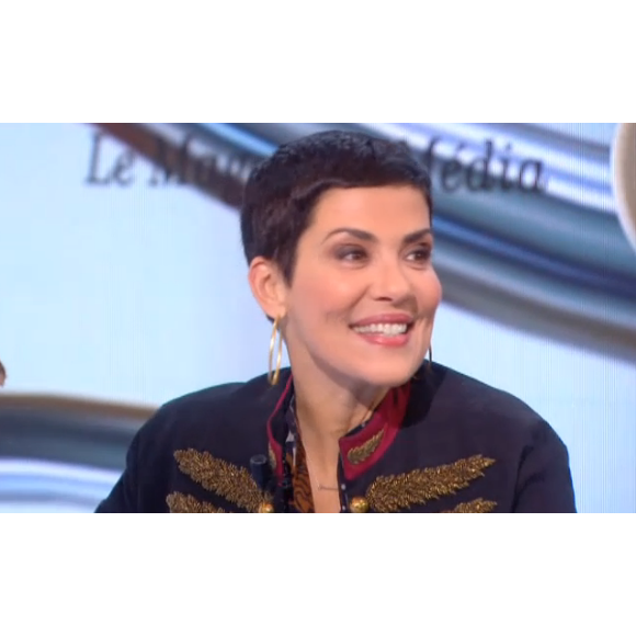 Cristina Cordula dans "Le Tube" sur Canal+, samedi 6 février 2016.
