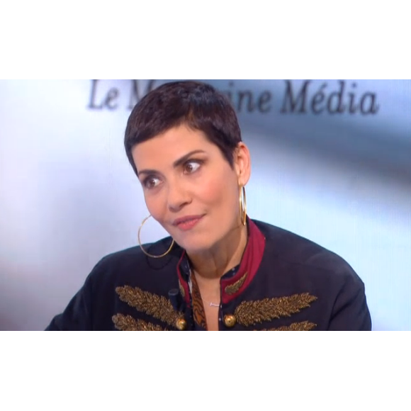 Cristina Cordula dans "Le Tube" sur Canal+, samedi 6 février 2016.