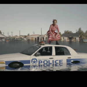 Image extraite du clip de Beyoncé - Formation - février 2016.