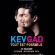 Affiche du spectacle de Gad Elmaleh et Kev Adams " Tout est possible"