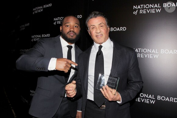 Ryan Coogler, Sylvester Stallone - National Board of Review Gala à New York le 5 janvier 2016