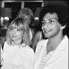 Michel Berger et France Gall à la soirée blanche d'Eddie Barclay à Saint Tropez, le 21 août 1980