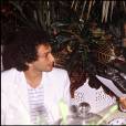 Michel Berger et France Gall à la soirée blanche d'Eddie Barclay à Saint Tropez, le 21 août 1980