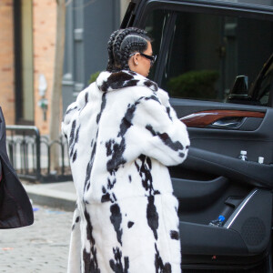 Kim Kardashian à New York, le 10 février 2016.