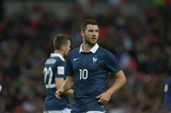 André-Pierre Gignac à Londres le 17 novembre 2015.