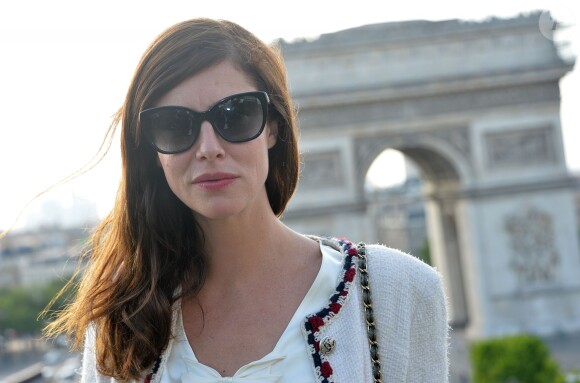 Exclusif - Anna Mouglalis - Avant-première du film "Kiss of the Damned" et cocktail dînatoire sur la terrasse du Publicis dans le cadre du 3e Champs-Elysées Film Festival à Paris, le 13 juin 2014.