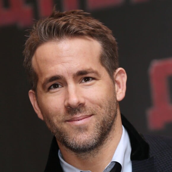 Ryan Reynolds en conférence de presse pour le film "Deadpool" à Moscou. Le 25 janvier 2016