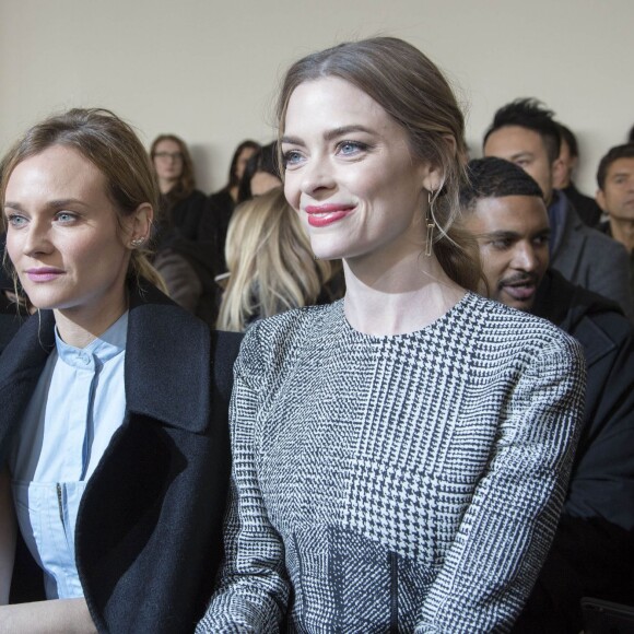 Jennifer Hudson, Diane Kruger et Jamie Chung - Défilé Jason Wu (collection automne-hiver 2016-2017) à New York, le 12 février 2016.