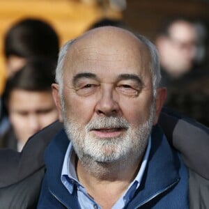 L'acteur Gérard Jugnot pour la série "La loi d'Alexandre" lors du 18e Festival des créations télévisuelles de Luchon, le 5 février 2016. © Patrick Bernard/Bestimage