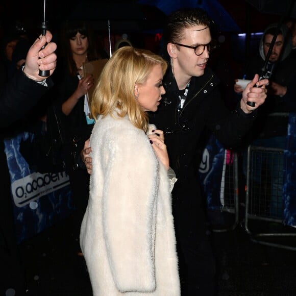 Kylie Minogue aux NME Awards à l'O2 Brixton Academy à Londres, le 17 février 2016.