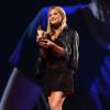 Laura Whitmore presents the Best Music Film Award on stage during the NME Awards 2016 with Austin, Texas at the O2 Brixton Academy in London, UK on February 17, 2016. Photo by Doug Peters/PA Photos/ABACAPRESS.COM18/02/2016 - London