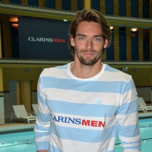 Camille Lacourt à la piscine Molitor de Paris, le 17 février 2016 © Veeren