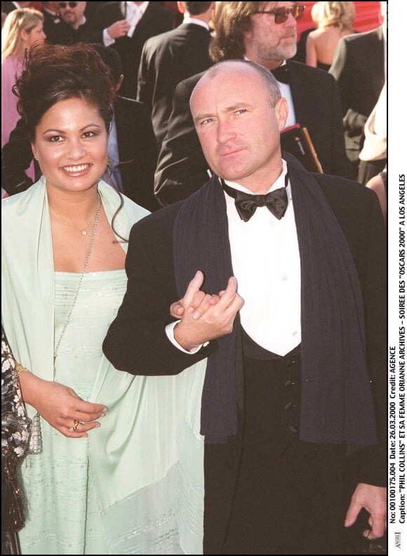 Orianne Collins et sa femme Orianne lors des Oscars, le 26 mars 2000