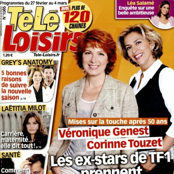 Magazine Télé Loisirs en kiosques le 22 février 2016.