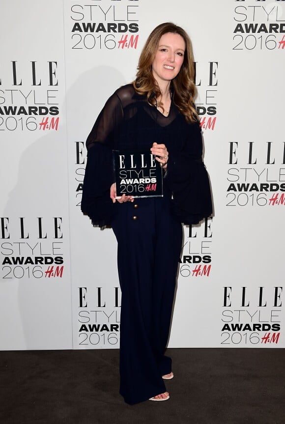 Clare Waight Keller (Editor's Choice of the Year) - "Elle Style Awards 2016" au musée Tate Britain. Londres le 23 février 2016.