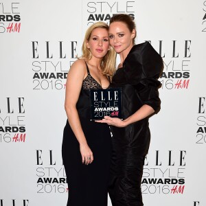 Ellie Goulding et Stella McCartney (créatrice de la marque britannique de l'année) - "Elle Style Awards 2016" au musée Tate Britain. Londres le 23 février 2016.