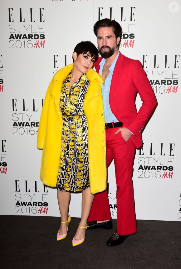 Jack Guinness et Noomi Rapace - "Elle Style Awards 2016" au musée Tate Britain. Londres le 23 février 2016.