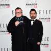 Johnny Coca et Alber Elbaz - "Elle Style Awards 2016" au musée Tate Britain. Londres le 23 février 2016.