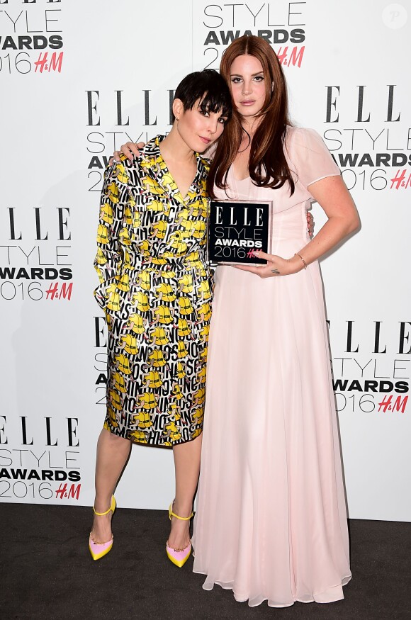 Noomi Rapace et Lana Del Rey - "Elle Style Awards 2016" au musée Tate Britain. Londres le 23 février 2016.