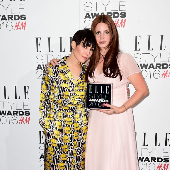 Noomi Rapace et Lana Del Rey - "Elle Style Awards 2016" au musée Tate Britain. Londres le 23 février 2016.