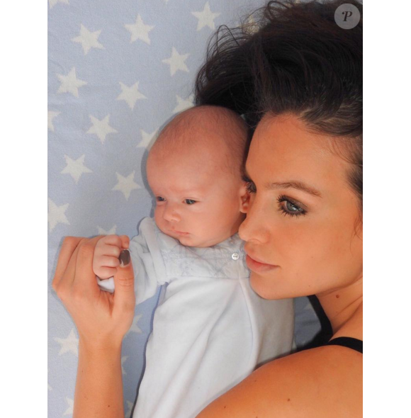 Jade Lagardère : Une magnifique photo avec son petit dernier Nolan