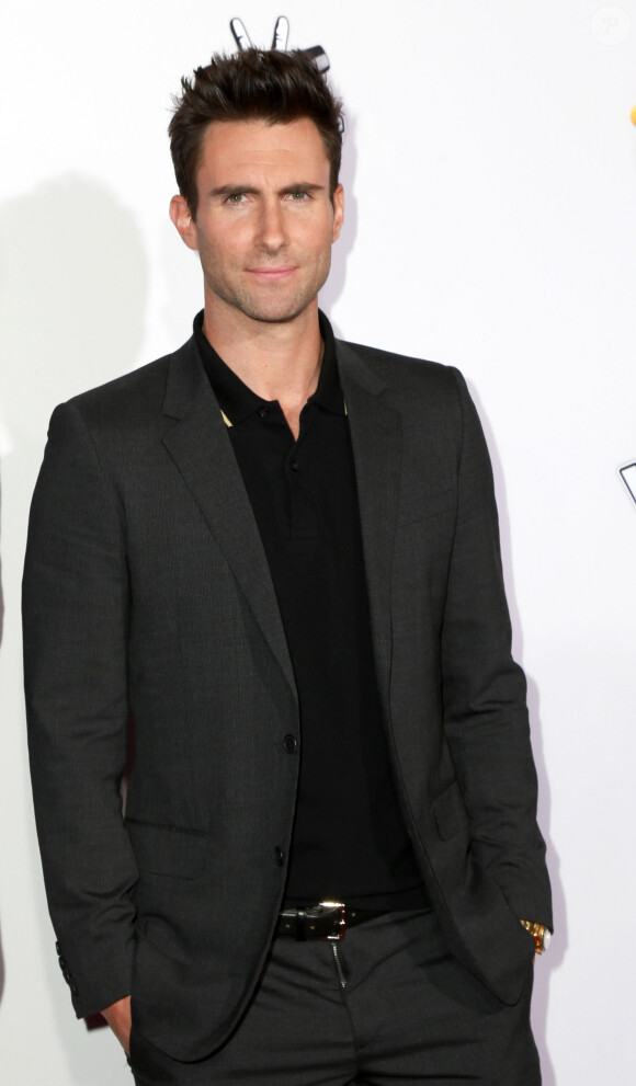 Adam Levine - Photocall de la 7ème saison de "The Voice" à Universal City. Le 24 novembre 2014