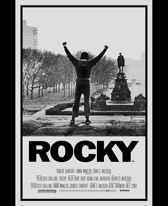 Rocky, affiche. 1976