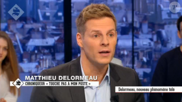 Matthieu Delormeau, invité du Supplément sur Canal+, le dimanche 28 février 2016.