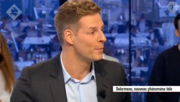 Matthieu Delormeau, invité du Supplément sur Canal+, le dimanche 28 février 2016.