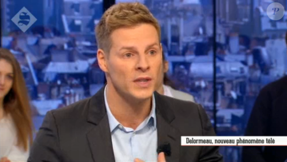 Matthieu Delormeau, invité du Supplément sur Canal+, le dimanche 28 février 2016.