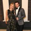 Sam Taylor-Johnson et son mari Aaron Taylor-Johnson à la soirée "Vanity Fair Oscar Party" après la 88ème cérémonie des Oscars à Hollywood. Le 28 février 2016