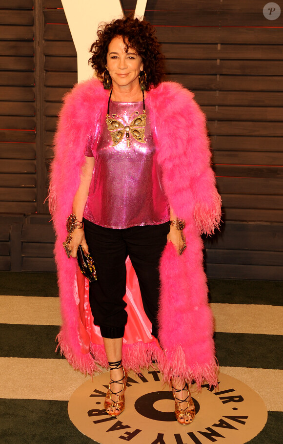 Lisa Eisner à la soirée "Vanity Fair Oscar Party" après la 88ème cérémonie des Oscars à Hollywood. Le 28 février 2016