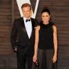 Colin Firth, Livia Giuggioli à la soirée "Vanity Fair Oscar Party" après la 88ème cérémonie des Oscars à Hollywood. Le 28 février 2016