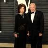 Jerry Jones et Eugenia Jones à la soirée "Vanity Fair Oscar Party" après la 88ème cérémonie des Oscars à Hollywood. Le 28 février 2016