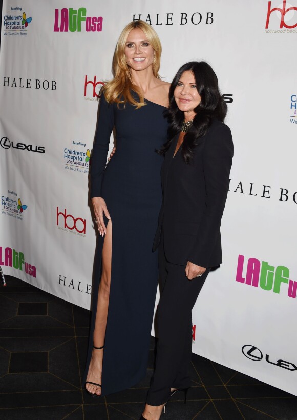 Heidi Klum et Wendy Iles à la Soirée "Hollywood Beauty Awards" à Los Angeles le 21 février 2016.