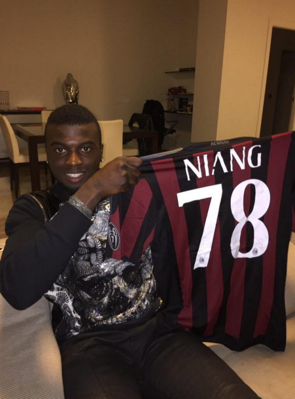 Mbaye Niang en octobre 2015 à Milan