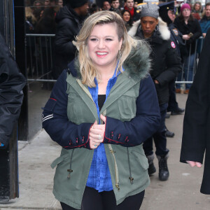 Kelly Clarkson s'est rendue dans les studios de l'émission "Good Morning America" à New York. Le 3 mars 2015