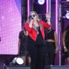 Kelly Clarkson en concert pour le Jimmy Kimmel Live, le 18 août 2015 à Hollywood