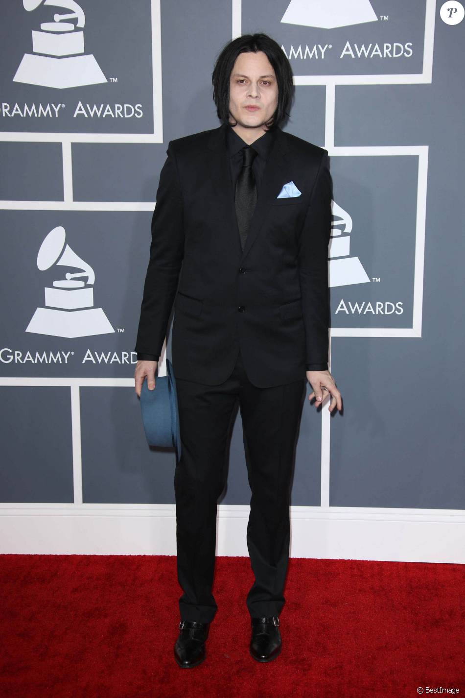 Jack White à la 55eme ceremonie des Grammy Awards a Los Angeles le 10 Fevrier 2013.